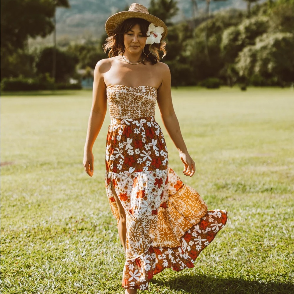 Alohiwai Tube Top & Maxi Skirt